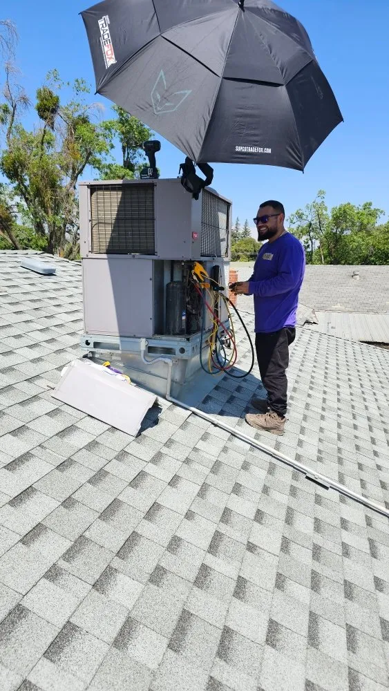 Slide of Rocket Air Heating & Cooling