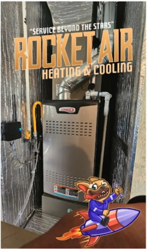 Slide of Rocket Air Heating & Cooling