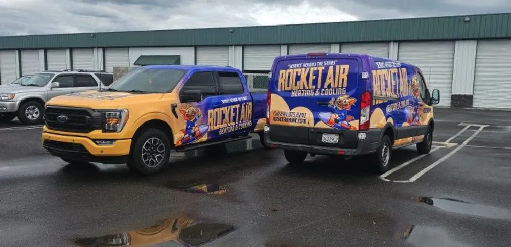 Slide of Rocket Air Heating & Cooling