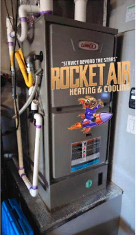 Slide of Rocket Air Heating & Cooling