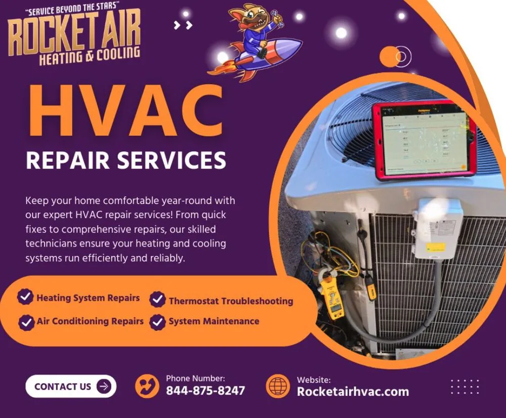 Slide of Rocket Air Heating & Cooling