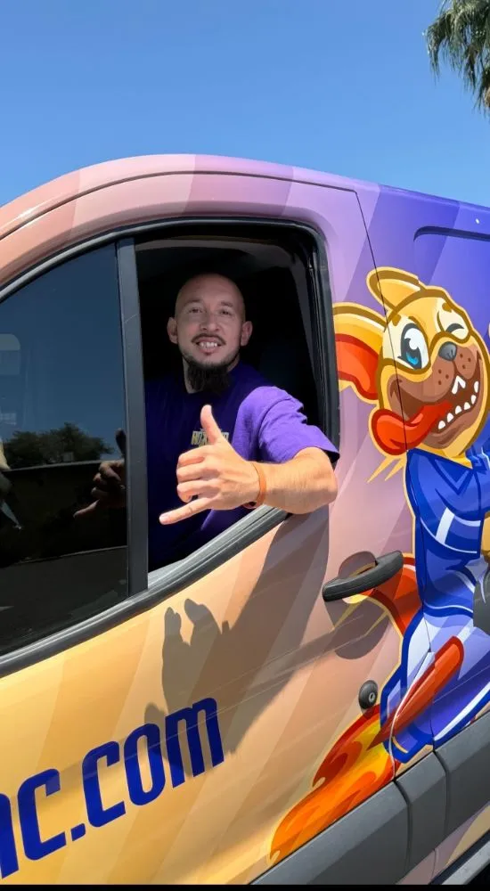 Slide of Rocket Air Heating & Cooling