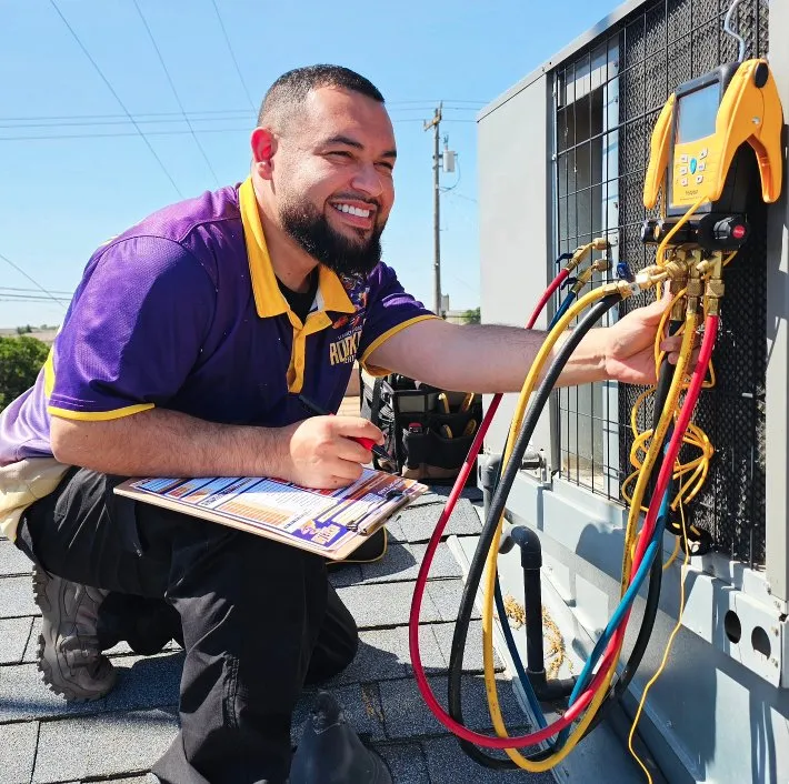 Slide of Rocket Air Heating & Cooling