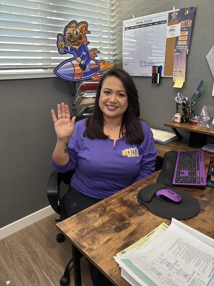 Slide of Rocket Air Heating & Cooling