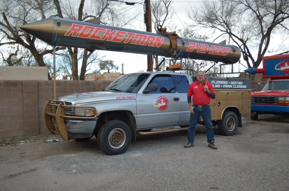 Slide of Rocketman Plumbing