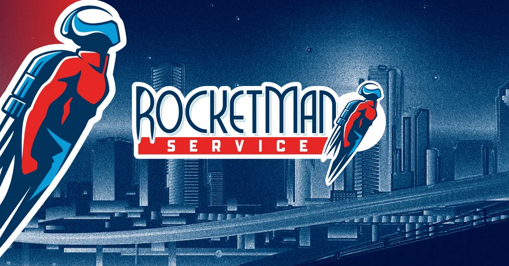Slide of RocketMan Service