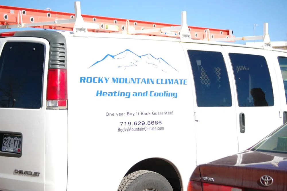Slide of Rocky Mountain Climate Heating and Cooling
