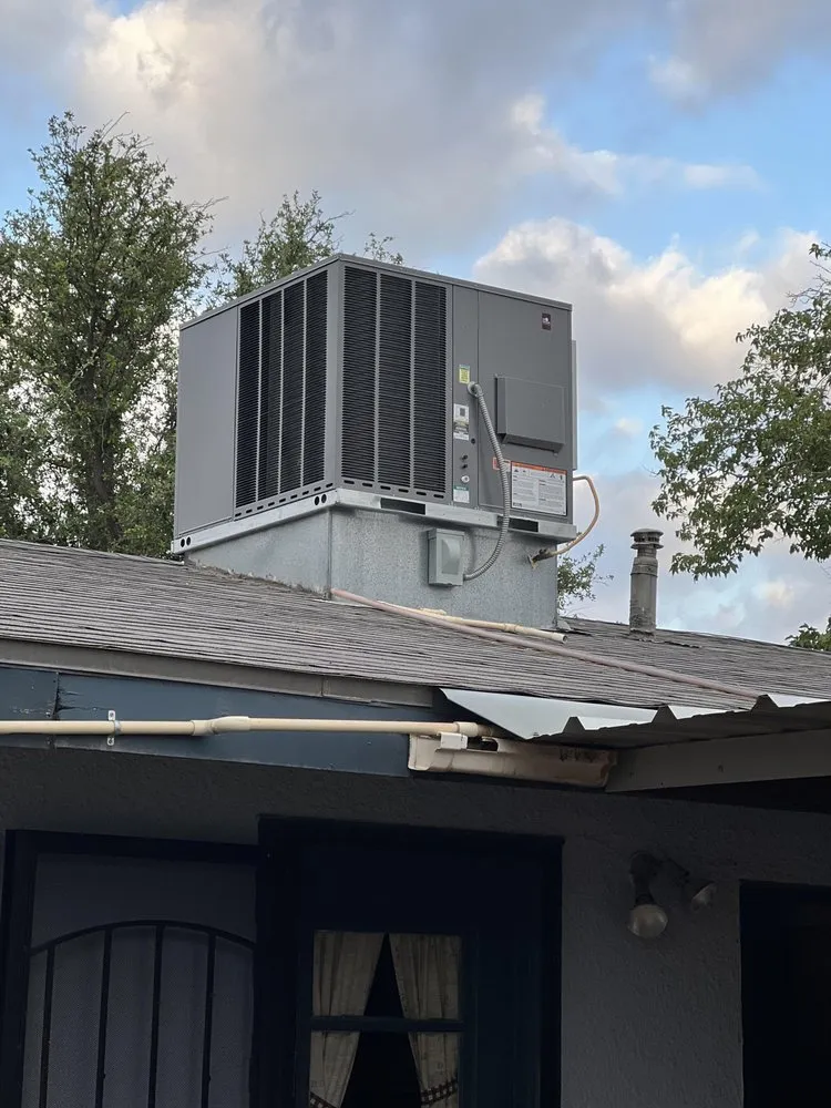 Slide of Rocky's AC and Heating