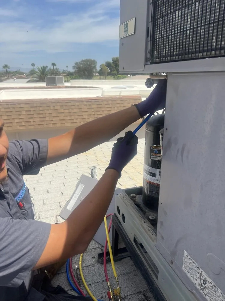 Slide of Roger Cox AC & Heating