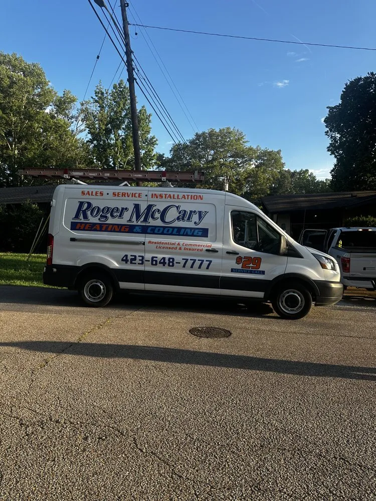 Slide of Roger McCary Heating and Cooling