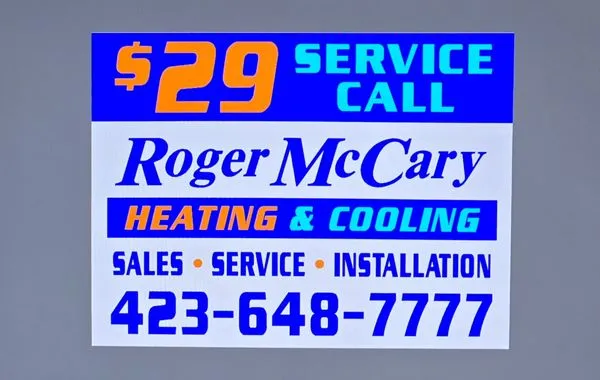 Roger McCary Heating and Cooling
