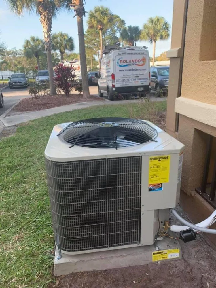 Slide of Rolando's HVAC