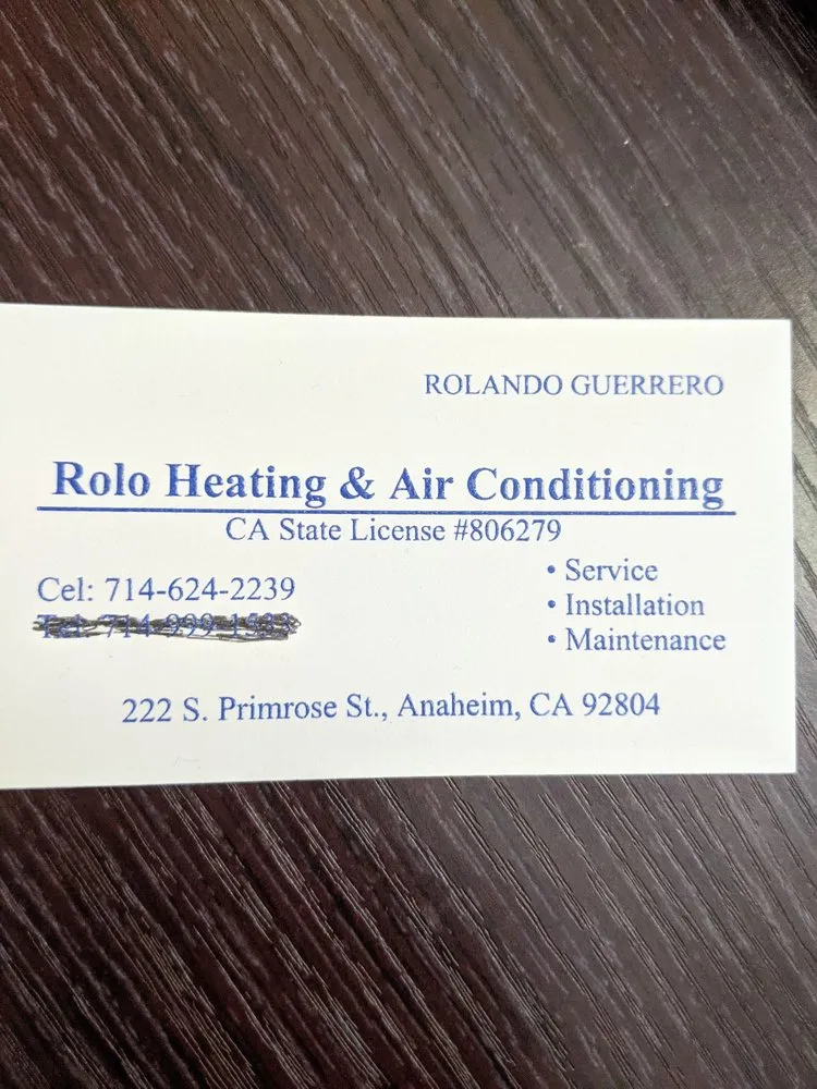 Slide of Rolo Heating & Air Conditioning Kababayan