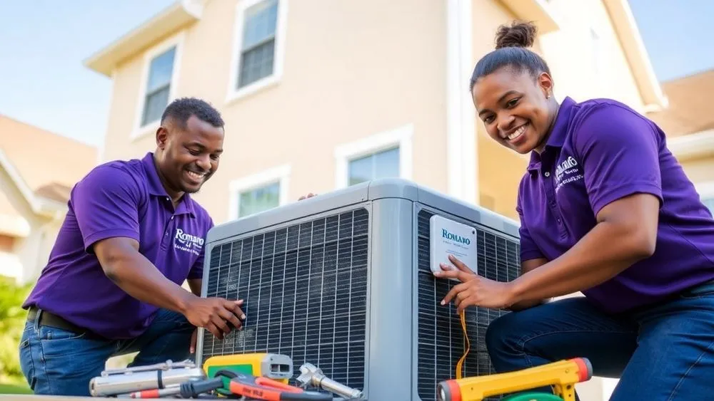 Slide of Romano Heating and Cooling