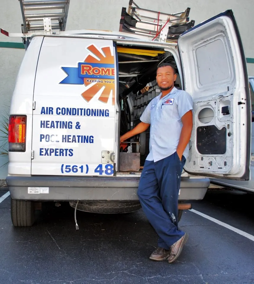 Slide of Rome Aire Services