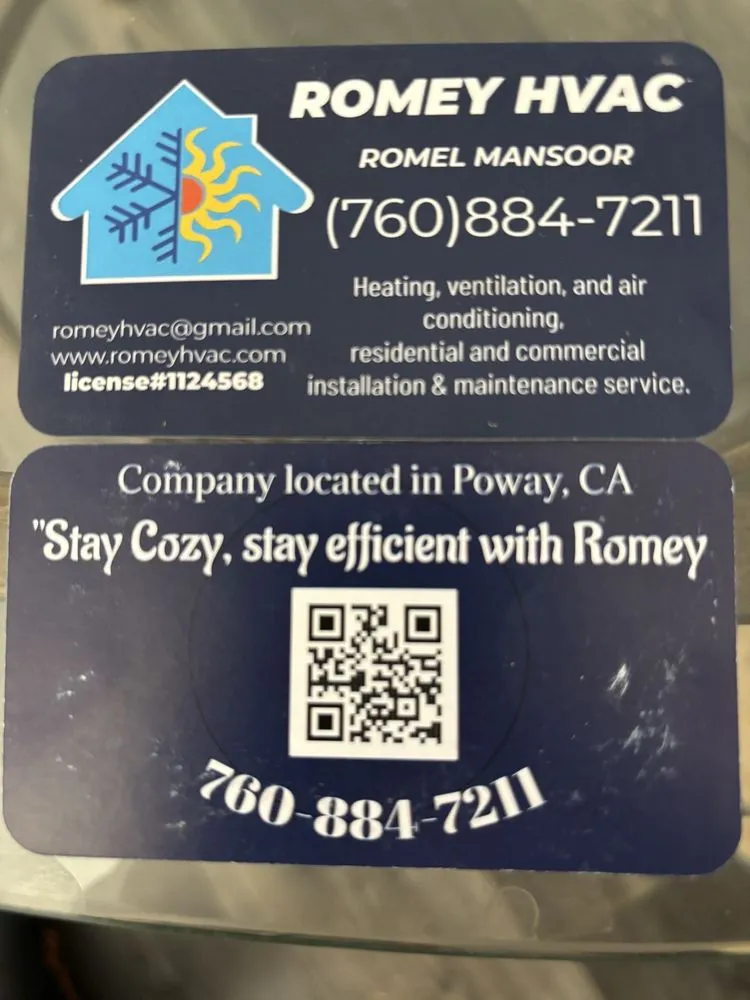 Slide of Romey HVAC