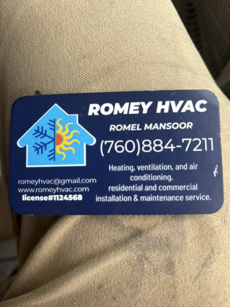 Slide of Romey HVAC