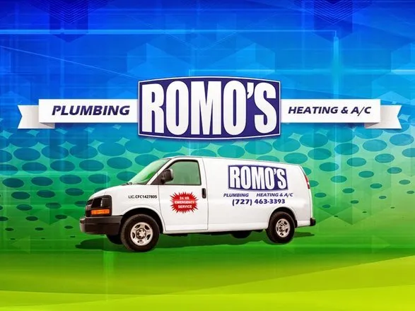 Slide of Romo's Plumbing & A/C