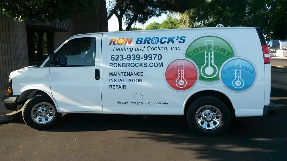 Slide of Ron Brocks Heating And Cooling