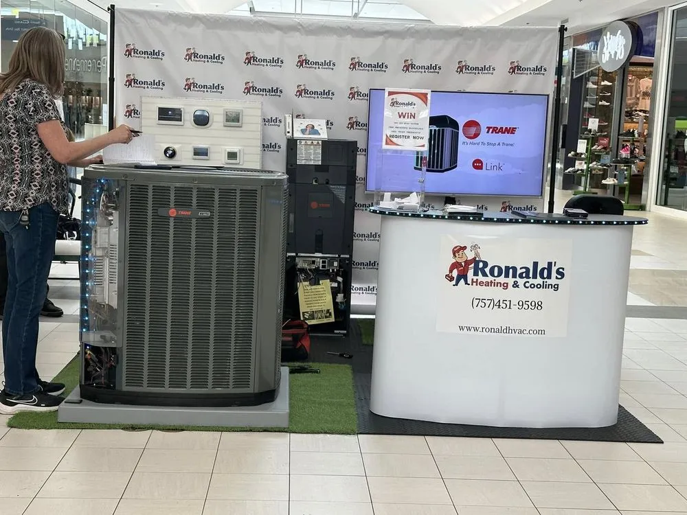 Slide of Ronald's Heating & Cooling