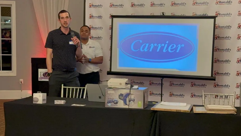 Slide of Ronald's Heating & Cooling