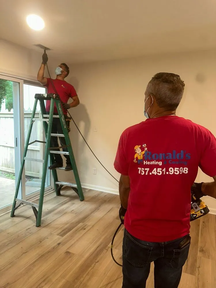 Slide of Ronald's Heating & Cooling