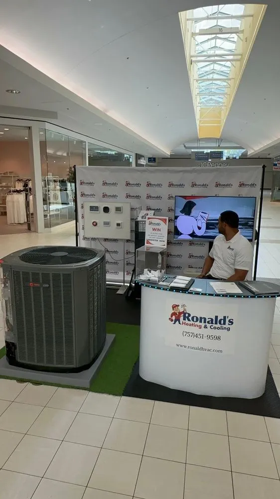 Slide of Ronald's Heating & Cooling