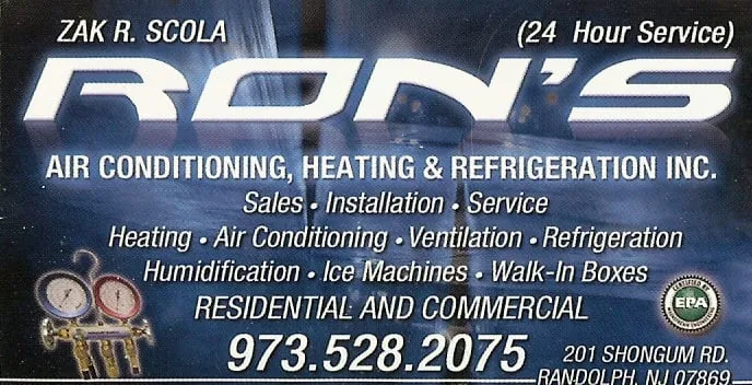 Slide of Ron's Air Conditioning - Heating & Refrigeration, Inc