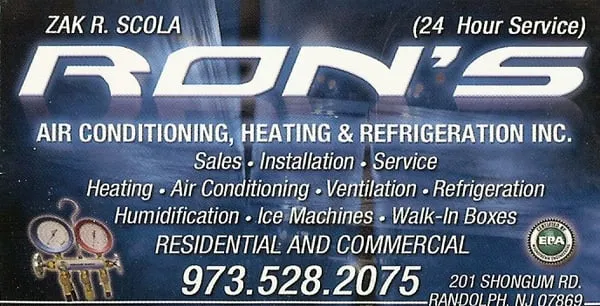 Ron's Air Conditioning - Heating & Refrigeration, Inc Logo