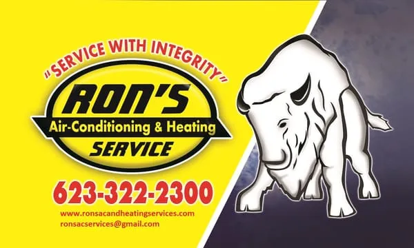 Ron's Air Conditioning and Heating Service Logo