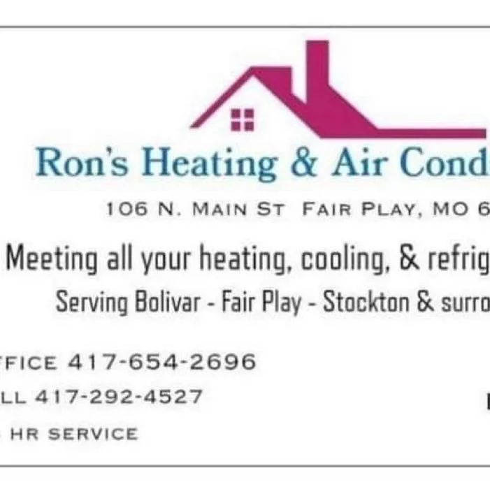 Trusted AC installation experts serving Fair Play, MO - Ron's Heating & Air Conditioning