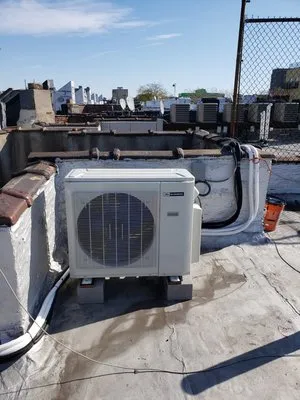 Ron's Heating and Cooling Logo