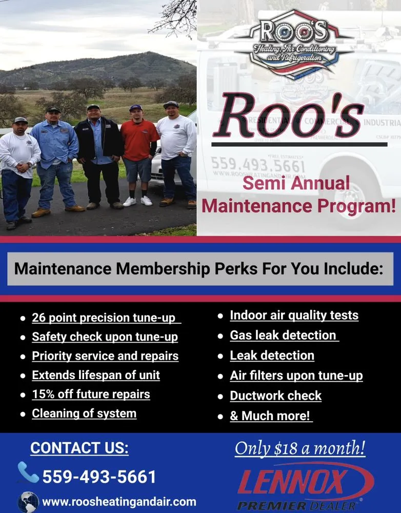 Slide of Roo's Heating And Air Conditioning