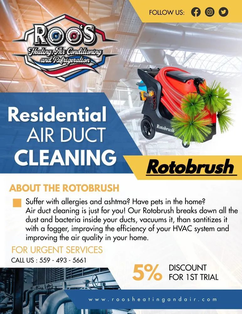 Slide of Roo's Heating And Air Conditioning