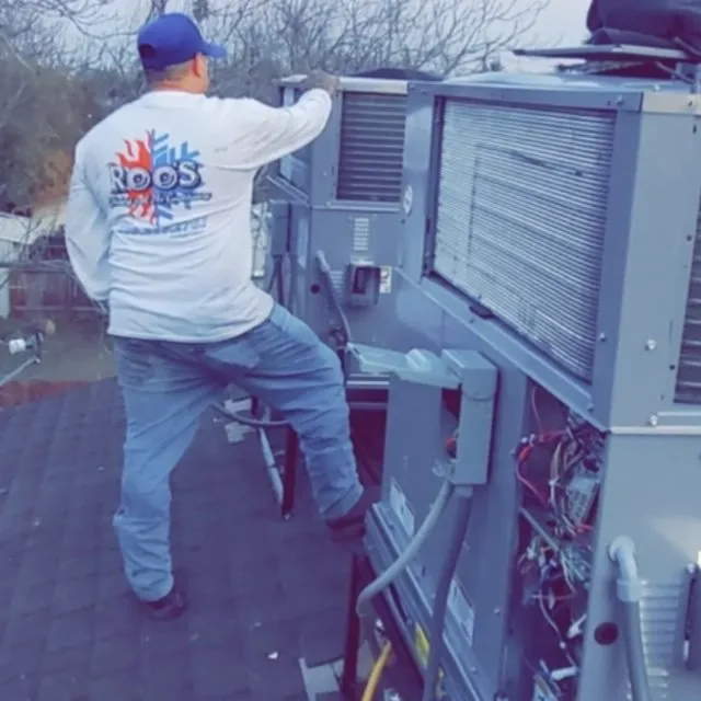 Slide of Roo's Heating and Air Conditioning