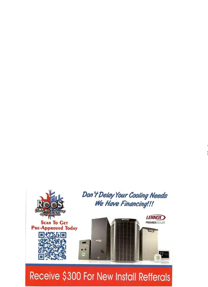 Slide of Roo's Heating and Air Conditioning