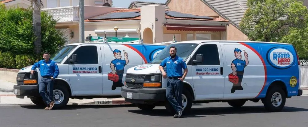 Slide of Rooter Hero Plumbing & Air