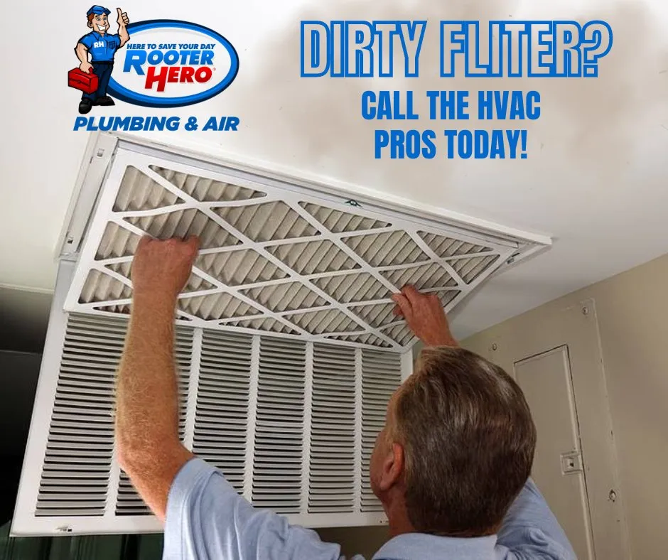 Slide of Rooter Hero Plumbing & Air