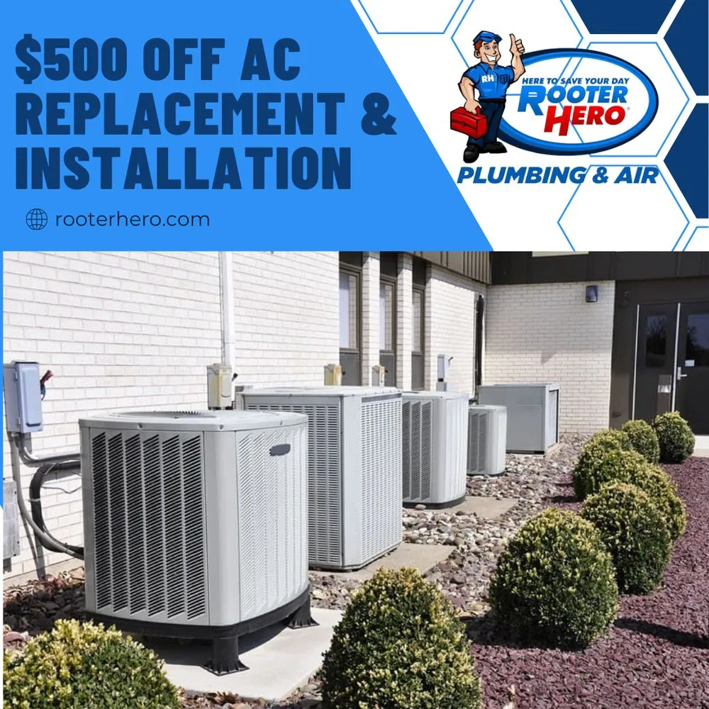 Slide of Rooter Hero Plumbing & Air