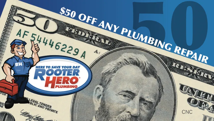 Slide of Rooter Hero Plumbing & Air