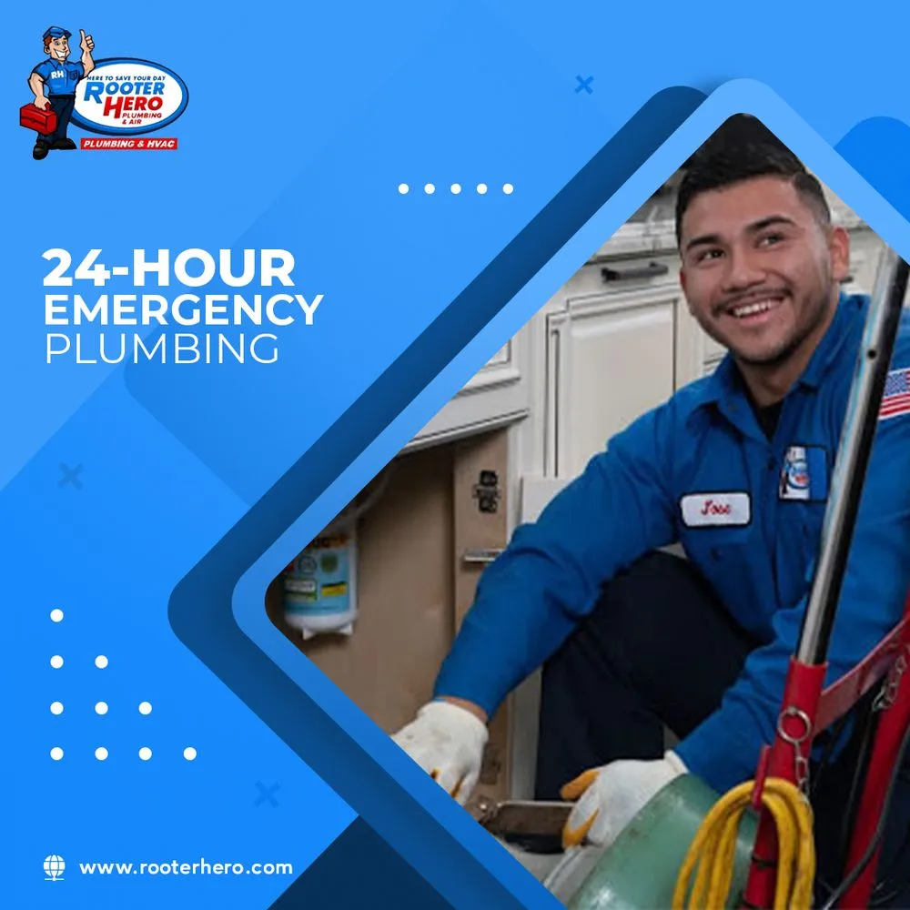 Slide of Rooter Hero Plumbing & Air