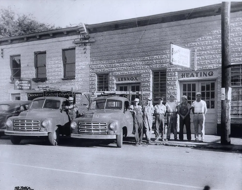 Slide of Roscoe Brown Heating, Cooling, and Plumbing