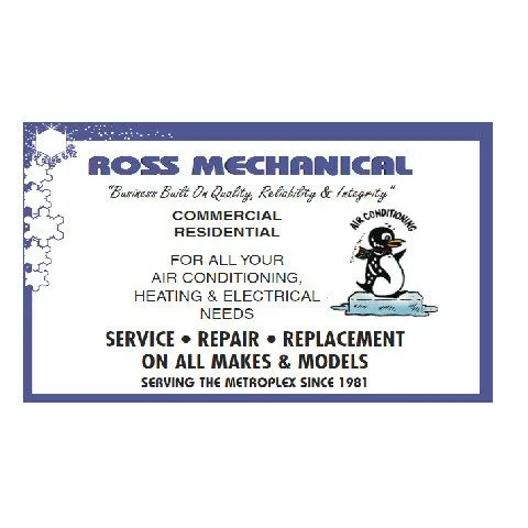 Slide of Ross Mechanical Services