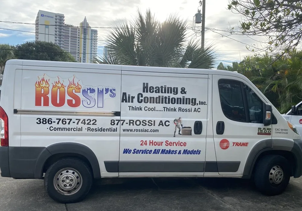 Slide of Rossi's Heating & Air Conditioning