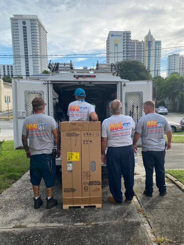 Slide of Rossi's Heating & Air Conditioning