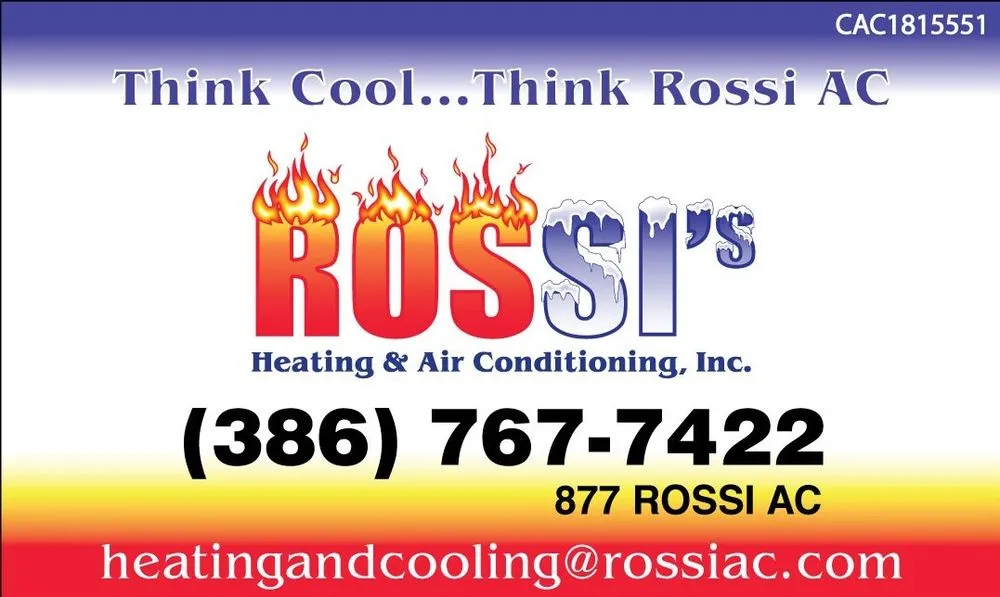 Slide of Rossi's Heating & Air Conditioning