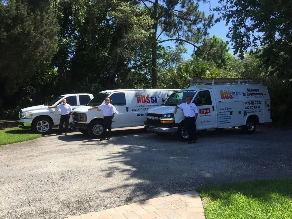 Slide of Rossi's Heating & Air Conditioning