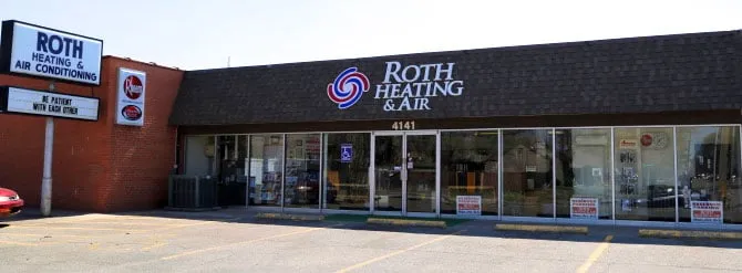 Slide of Roth Heating & Air