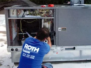 Slide of Roth Heating Company