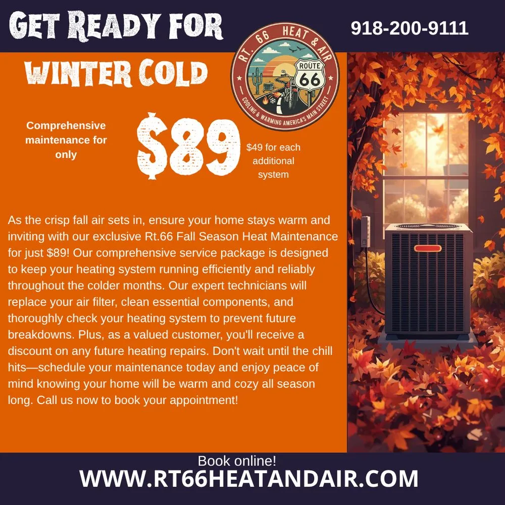 Slide of Route 66 Heat & Air